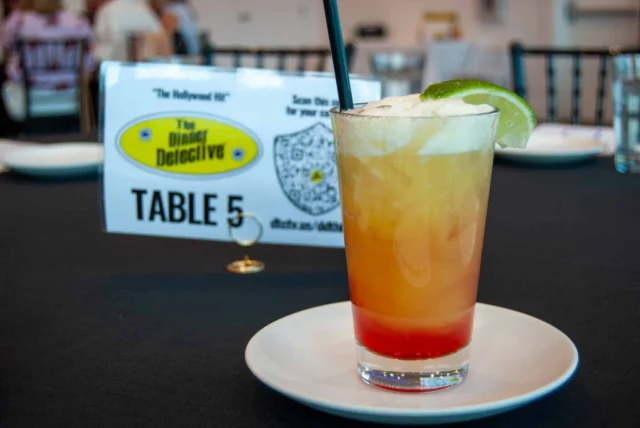 It's not just a dinner, it's an interrogation... of your tastebuds! Come enjoy our killer menu and interactive show. 😋🎭 #dinnerdetective #murdermystery #truecrime