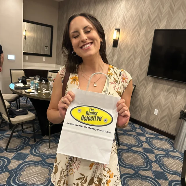 Case closed and victory secured! Los Angeles has a new Top Sleuth! 💐🏆

A huge congratulations to our latest winner! She kept her cool, saw through every plot twist, and cracked the case wide open to claim ultimate bragging rights and the Top Sleuth prize pack. 🕵️‍♀️✨

While our hidden suspects tried to throw the room off track, she pieced together the clues, unmasked the killer, and served up justice before the final course was cleared!

Think you have the sharp wit and detective instincts to crack the case at our next show? Gather your crew, secure your alibi, and book your seats today!

#thedinnerdetective #topsleuth #murdermystery