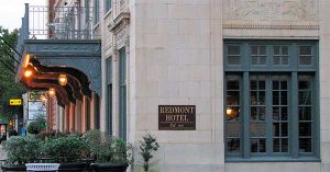Redmont Hotel CURIO Collection by Hilton venue for murder mystery in Birmingham