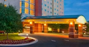 Embassy Suites by Hilton Convention Center venue for murder mystery in Charleston