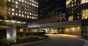 Doubletree Hotel Houston Downtown venue for murder mystery in Houston