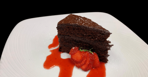 Chef’s choice dessert featuring a decadent sweet treat to complete the meal.