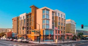 Hilton Garden Inn Burbank Downtown venue for murder mystery in Los Angeles
