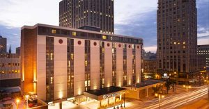 Doubletree Milwaukee Downtown venue for murder mystery in Milwaukee