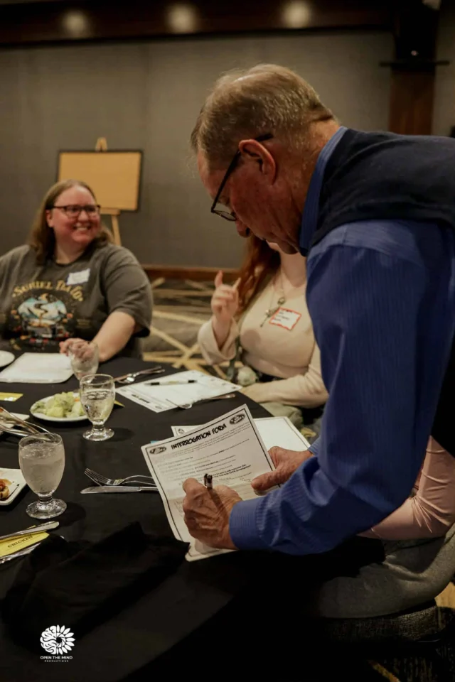 Objection! Hearsay! Just kidding, but we do promise a night full of plot twists and delicious eats. The jury is still out on who did it... ⚖️ #dinnerdetective #murdermystery #truecrime
