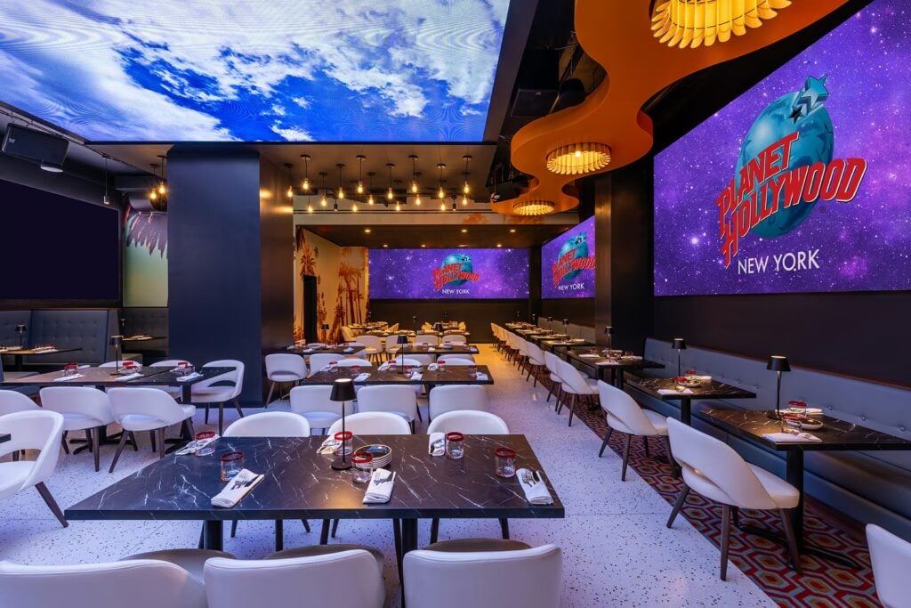 Planet Hollywood New York Dining Room