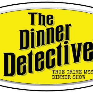 The Dinner Detective True Crime Mystery Dinner Show Logo