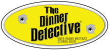 The Dinner Detective True Crime Mystery Dinner Show Logo