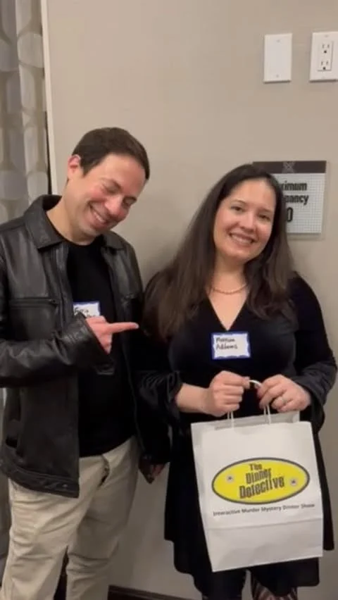 A Spooky Sleuth Takes the Win in Los Angeles! 🕵️‍♀️

A deadly sharp mind and a talent for uncovering dark secrets—give a chilling round of applause to our top detective, Morticia Adams! 🕶️🕸️ She cracked the case with grave precision, proving once and for all that mystery-solving is a family tradition.

Her detective work was so good, even Thing gave her a round of applause! 👏 (Or, well… just a single clap.)

Think you can out-sleuth her? Join us for a killer night of mystery and mischief!

#dinnerdetective #dinnerdetectiveshow #truecrime #murdermystery #losangelesevents #whodunnit #creepyandkooky