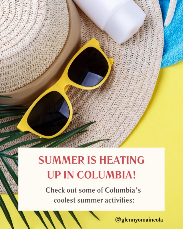 ☀️ Summer Fun in Columbia, SC: Your Ultimate Guide to Local Adventures 🕶️🌴
Summer is officially heating up in Columbia—and there’s no shortage of exciting ways to soak it all in! Whether you're cooling off in Lexington, paddling through Irmo, or finding new thrills in downtown Columbia, there’s something for everyone this season. Here's your Columbia summer bucket list. 

📸 Tag your summer squad and make memories all over the Midlands
Whether you're in Irmo, Lexington, or Columbia—adventure is calling. So grab your shades, tag your crew, and let’s make this a summer to remember!

#SummerInColumbia #ColumbiaSC #IrmoSC #LexingtonSC #ThingsToDoInColumbia #SummerFunSC #RiverbanksZoo #SaludaShoals #FrankiesFunPark #RitasItalianIce #midlandssc