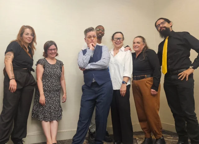 Nothing suspicious here… just your friendly neighborhood detectives solving another case! Come check out a show or book us for a private event!
#DinnerDetective #MarriottAlbuquerque #LiveMystery #InteractiveComedy #DinnerShow #MurderMysteryDinner #ComedyNight #DetectiveHumor #MysterySolved #KillerLaughs #PlotTwist