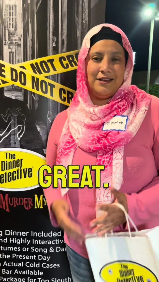 Dr Pharoh ruled the room and claimed the crown!
A massive congratulations to our official winner from our Bakersfield location! Playing under the regal alias Dr Pharoh, she wrapped up the investigation, unearthed every hidden clue, and sealed the killer's fate in total pyramid-power style!
While our hidden suspects tried to keep their motives buried deep in the tomb, Dr Pharoh walked in like royalty, kept her composure under pressure, and proved her deduction skills were second to mummy! She easily mummified the competition to take home the coveted Top Sleuth prize just in time for dessert!
Think you have the timeless wit, royal instincts, and legendary skills to conquer our next case? Gather your dynasty, secure your alibi, and book your seats for our next Bakersfield show today!
#thedinnerdetective #bakersfield #bakersfieldevents #topsleuth #murdermystery #drpharoh #truecrimecomedy #bakersfieldactivities #mysterysolved